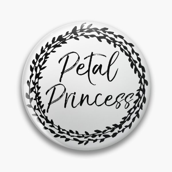 Artikelvorschau, Petal Princess Flower Circle Floral Design entworfen und verkauft von TNDesignStudio.