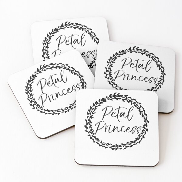 Item preview, Petal Princess Flower Circle Floral Design designed and sold by TNDesignStudio.