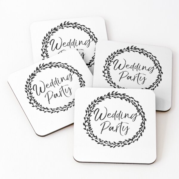 Item preview, Wedding Party Flower Circle Floral Design designed and sold by TNDesignStudio.