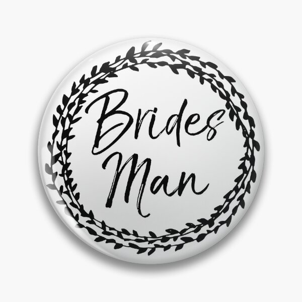 Item preview, Cute Bridesman Flower Circle Floral Design designed and sold by TNDesignStudio.