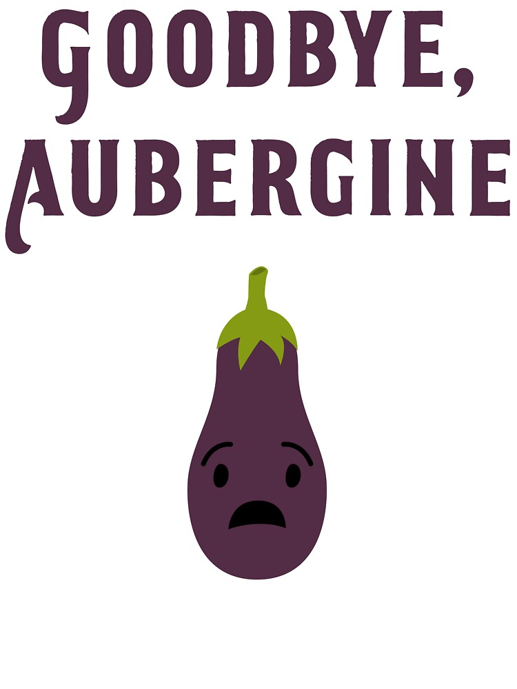 Goodbye Aubergine Baby One Piece For Sale By Bitsnbobs Redbubble