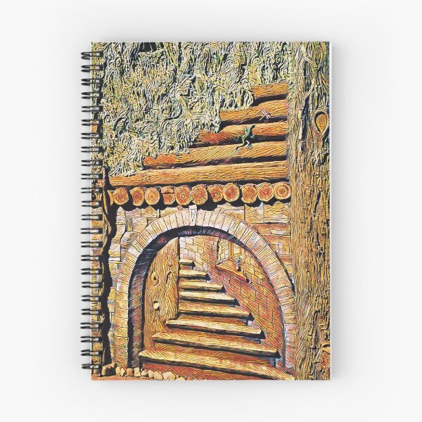 Item preview, Entrance to a forest home designed and sold by helenkaiy.