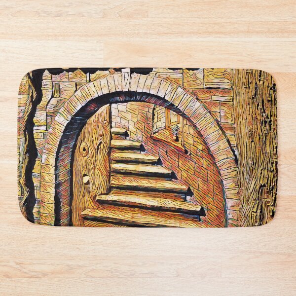 Item preview, Entrance to a forest home designed and sold by helenkaiy.
