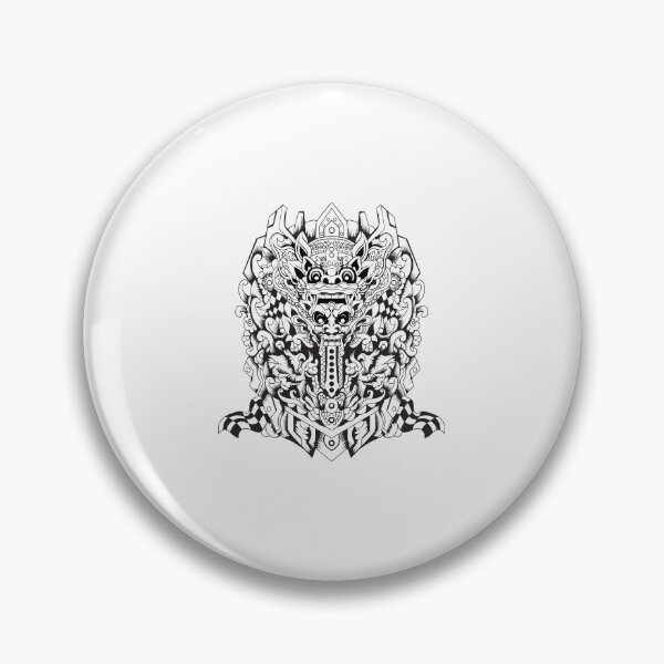 Item preview, Barong X Rangda Illustration designed and sold by Marciano Graphic.