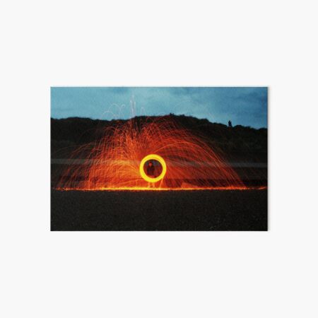 Fire Spinning no.2 Art Board Print