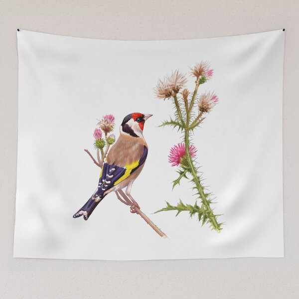 Item preview, European Goldfinch designed and sold by kokayart.