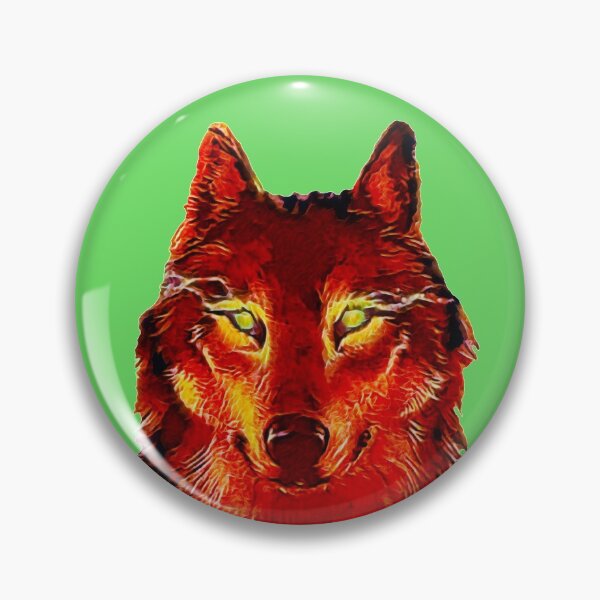 Item preview, Wolf with green shining eyes designed and sold by helenkaiy.
