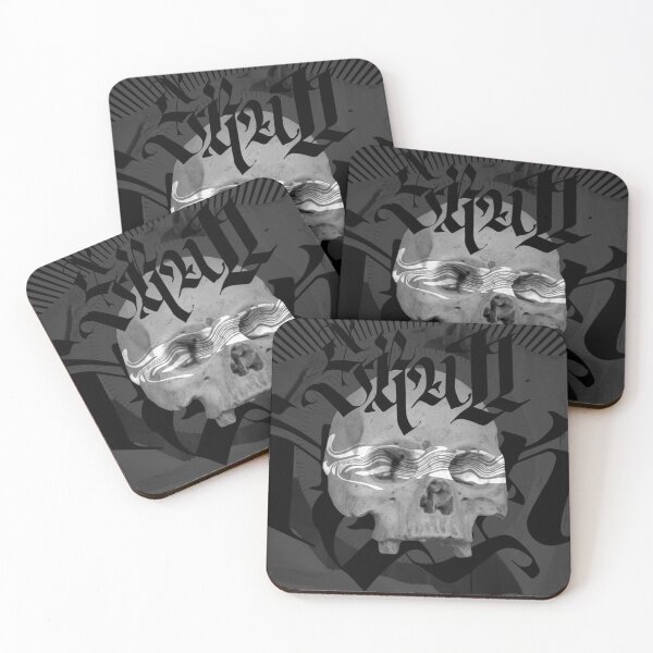 Item preview, Skull calligraphy designed and sold by Anton Nikolaev.