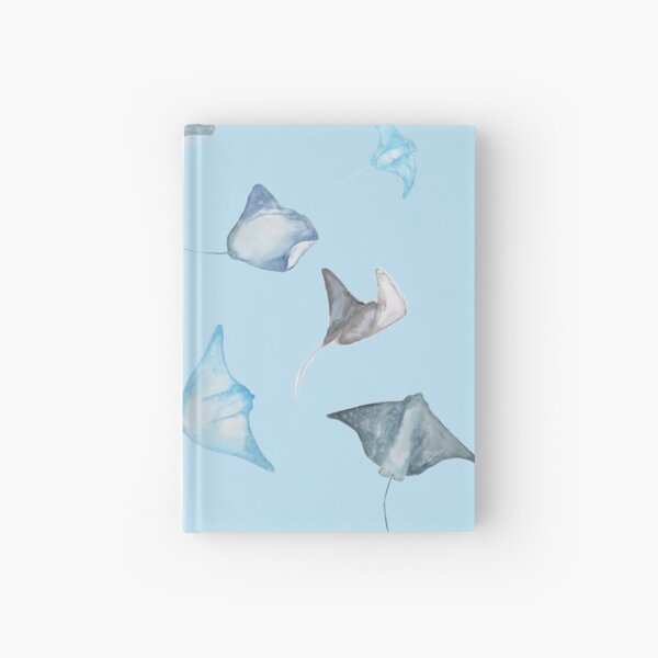 Stingray/ Manta Ray Watercolour Print Hardcover Journal