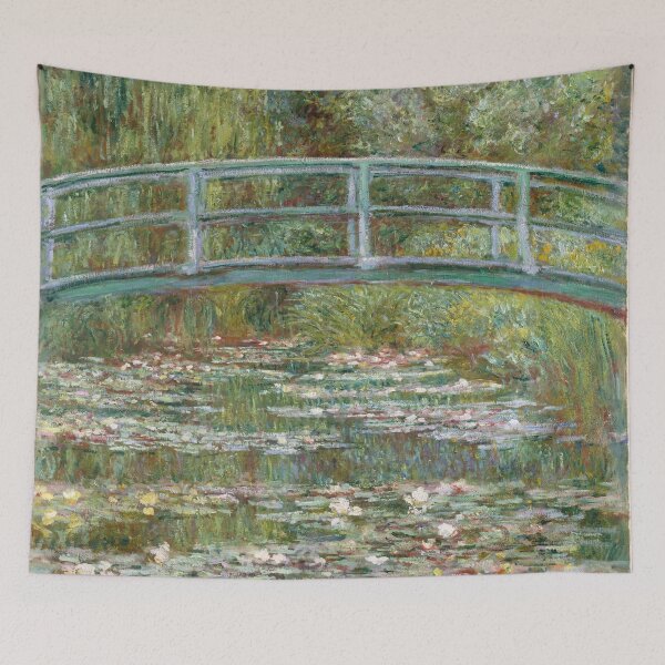 Item preview, Bridge over a Pond of Water Lilies designed and sold by Empowerment.