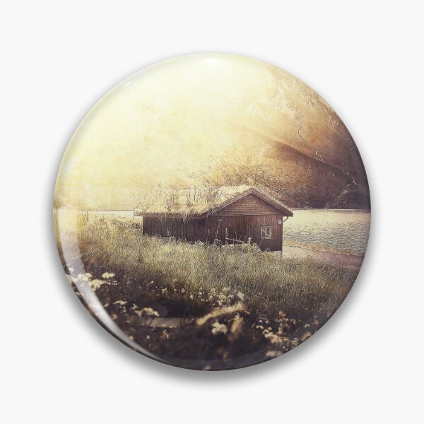 Item preview, Sunset, House Near The River designed and sold by homeartbyanave.