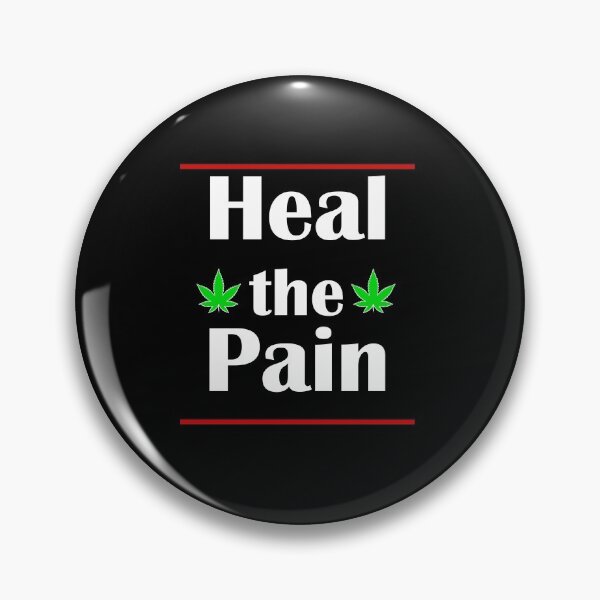 Item preview, HEAL the PAIN (Weed) designed and sold by Jannis12.