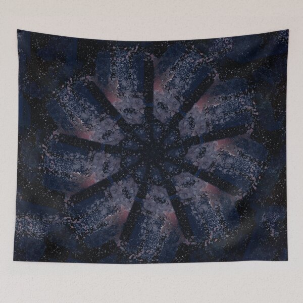 Item preview, WDVMM - 762 - Blue Tracks F Mandala designed and sold by WetdryvacRB01.