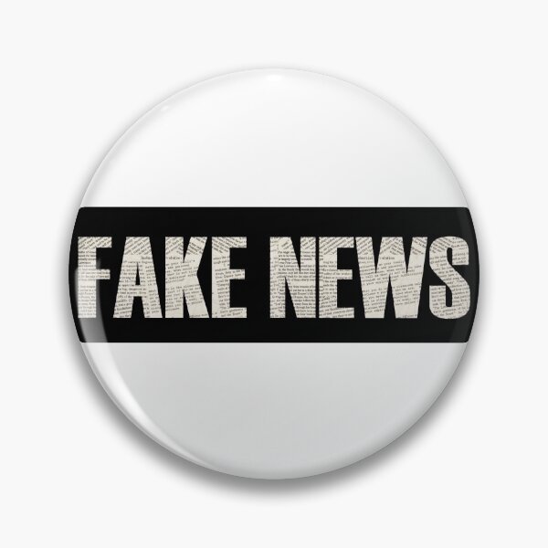 Item preview, Fake News (newspaper print) - The Media is lying designed and sold by ArtOfRebellion.