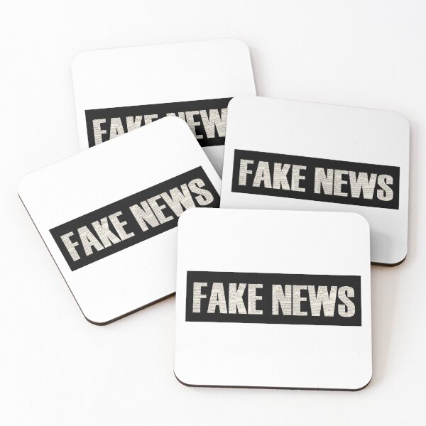 Item preview, Fake News (newspaper print) - The Media is lying designed and sold by ArtOfRebellion.