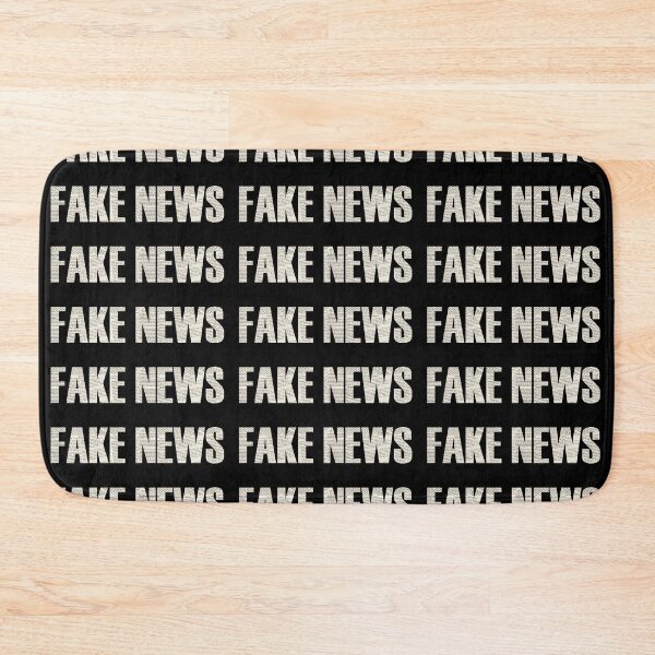 Item preview, Fake News (newspaper print) - The Media is lying designed and sold by ArtOfRebellion.