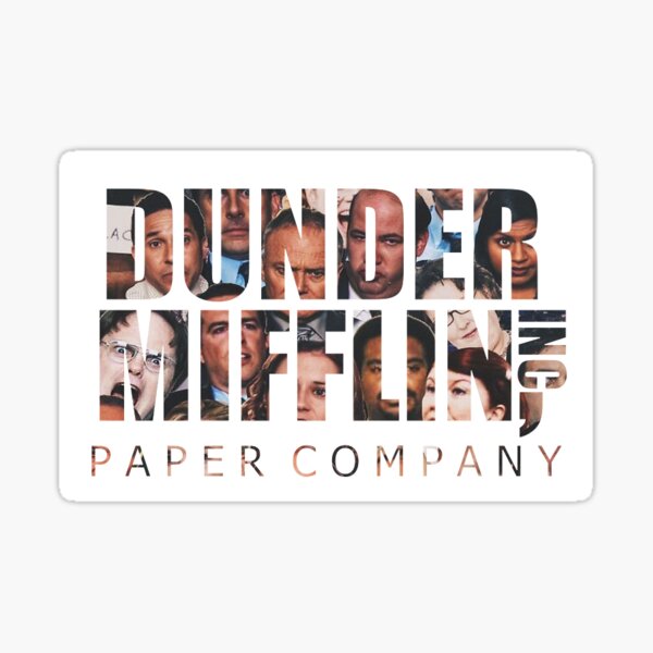 I tried to do the logo redesign for dunder mifflin : r/DunderMifflin