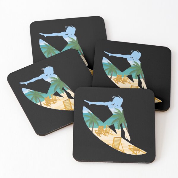 Item preview, Surfing Beach designed and sold by VibrantGifts.