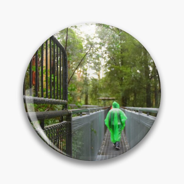 Item preview, Treetops walkway in rainforest with person designed and sold by Ellen  Henry.
