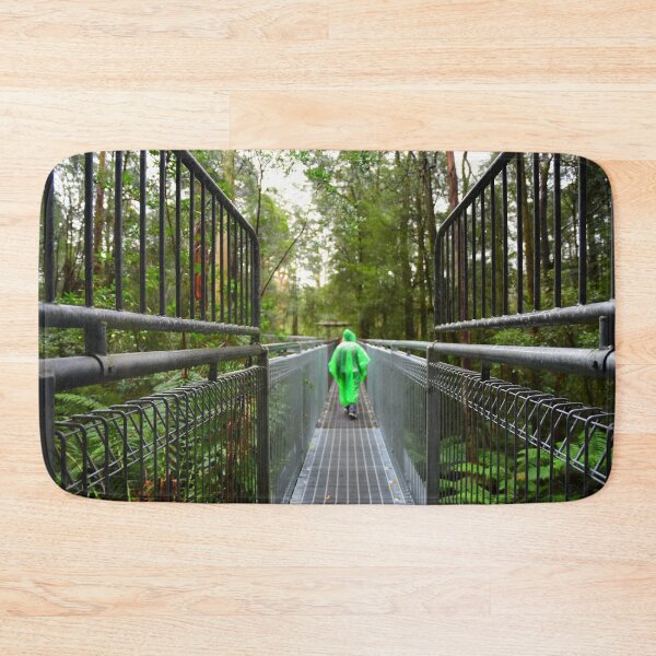 Item preview, Treetops walkway in rainforest with person designed and sold by Ellen  Henry.