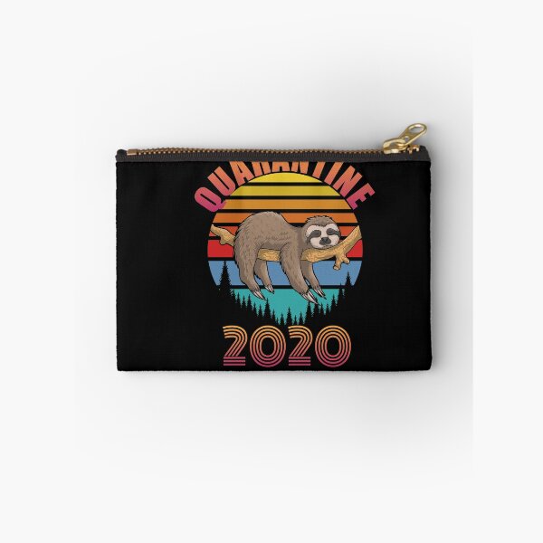 Item preview, Funny Sloth quarantined 2020 designed and sold by TopDesignArt.