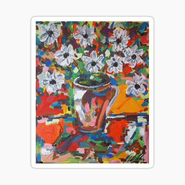 Louise's Flowers Sticker