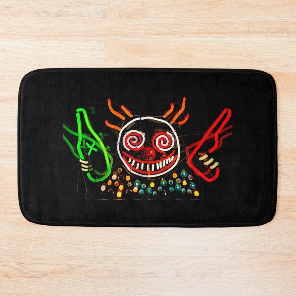 Item preview, Skull Holding Beer Gun Neon Multiple Colors designed and sold by Opal Print.