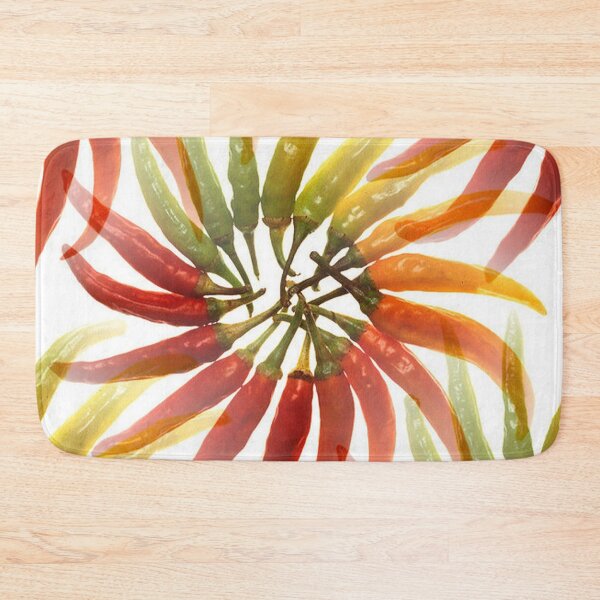 Item preview, Seamless Red Hot Chilli Peppers designed and sold by taiche.