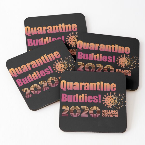 Item preview, quarantine buddies 2020 designed and sold by TopDesignArt.