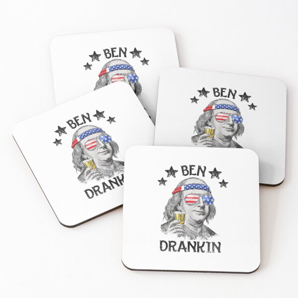 Item preview, Ben Drankin 4th of July Patriotic Funny  designed and sold by Nouri King.