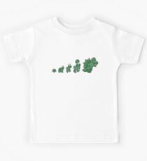 Ascent of Koopa (Green) Kids Tee