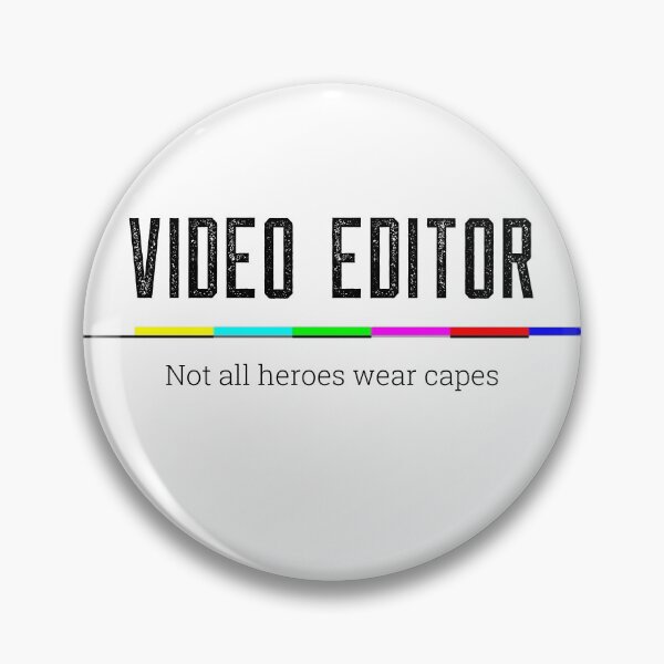 Item preview, Video Editor Not all heroes wear capes designed and sold by S-H-Designs.
