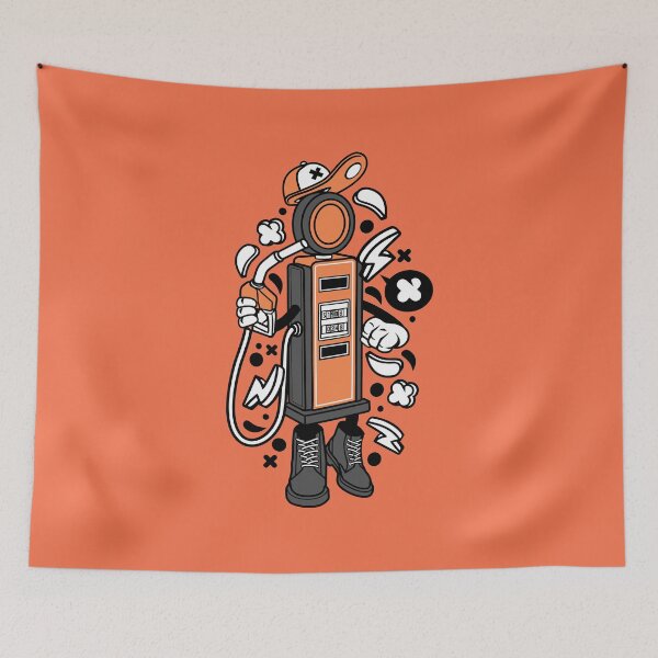 Artikelvorschau, Tankstelle entworfen und verkauft von CartoonTshirtD.