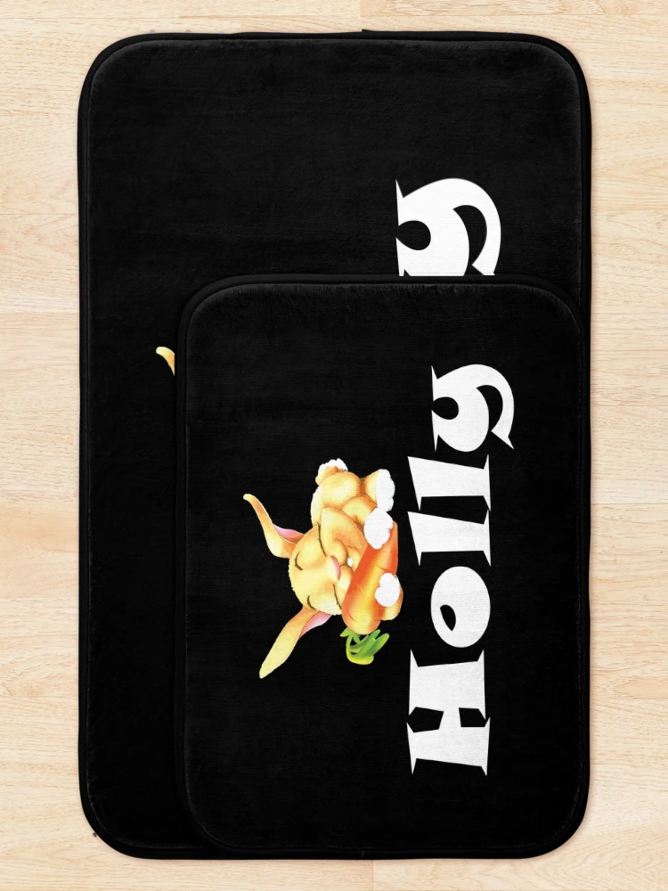 Thumbnail 5 of 6, Bath Mat, Holly Rabbit designed and sold by ProjectX23.