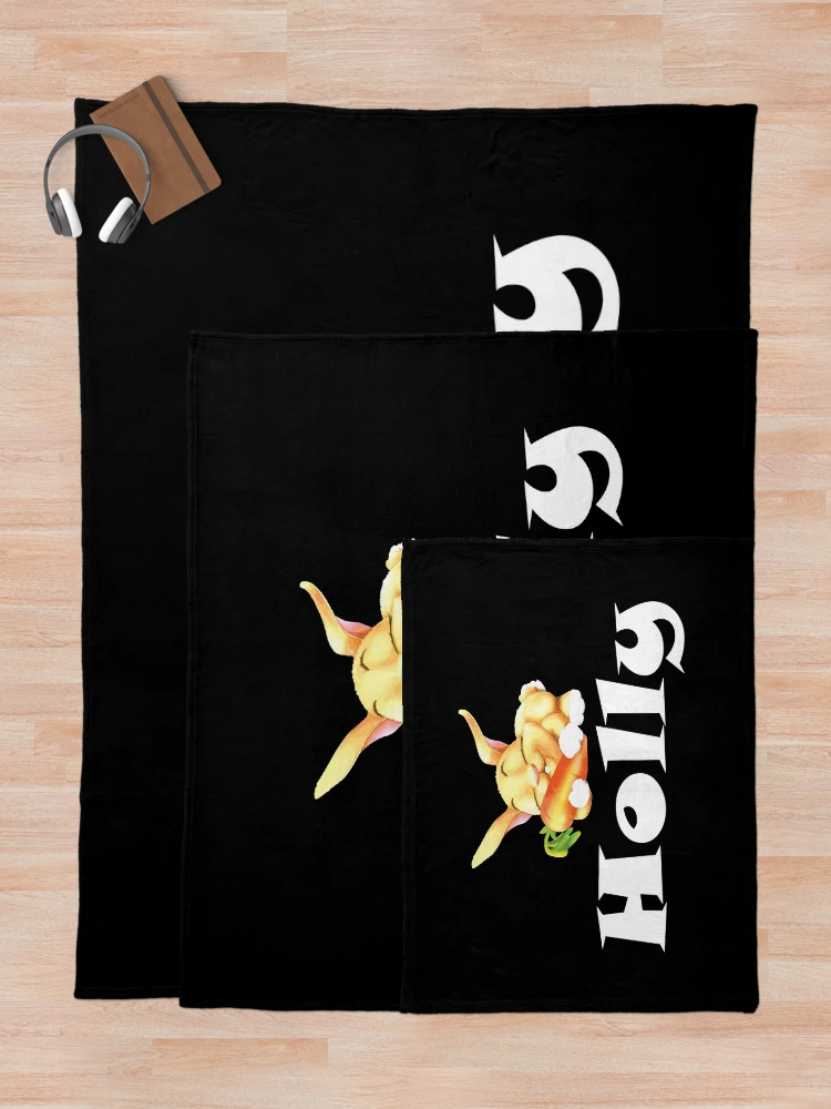 Thumbnail 5 of 6, Throw Blanket, Holly Rabbit designed and sold by ProjectX23.