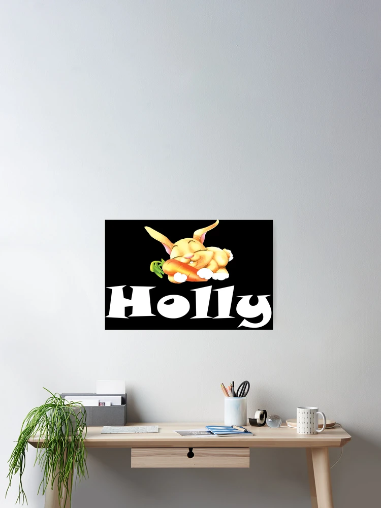 Thumbnail 2 of 3, Poster, Holly Rabbit designed and sold by ProjectX23.
