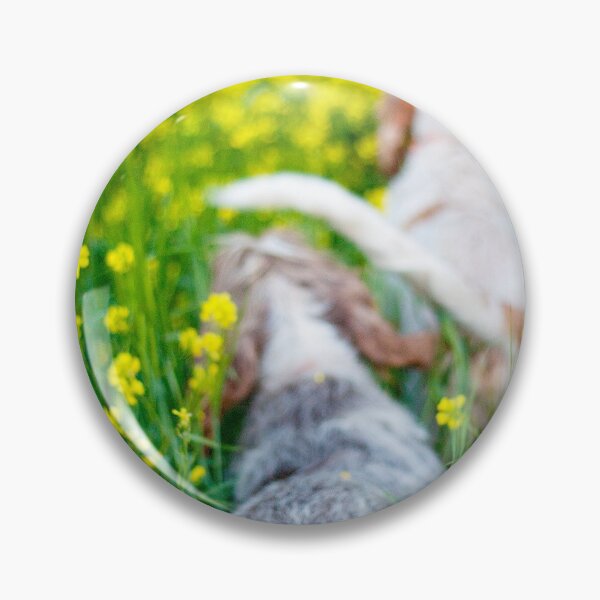 Item preview, Wildflower adventure Spinoni by heidiannemorris designed and sold by FOLK ART FUSION by heidiannemorris.