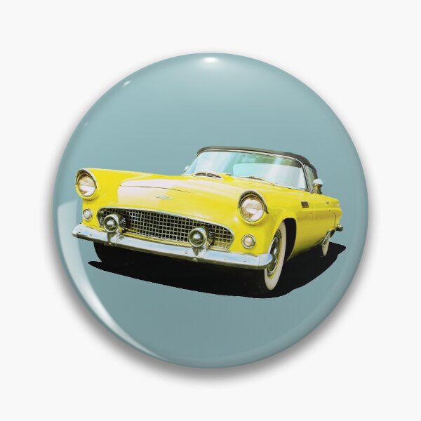 Item preview, 1956 Thunderbird in yellow designed and sold by candc-retro.