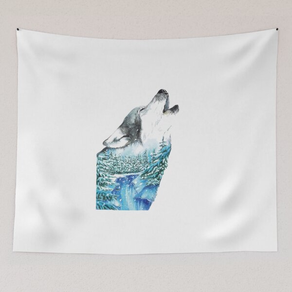 Item preview, Snow wolf designed and sold by taveulrangue.
