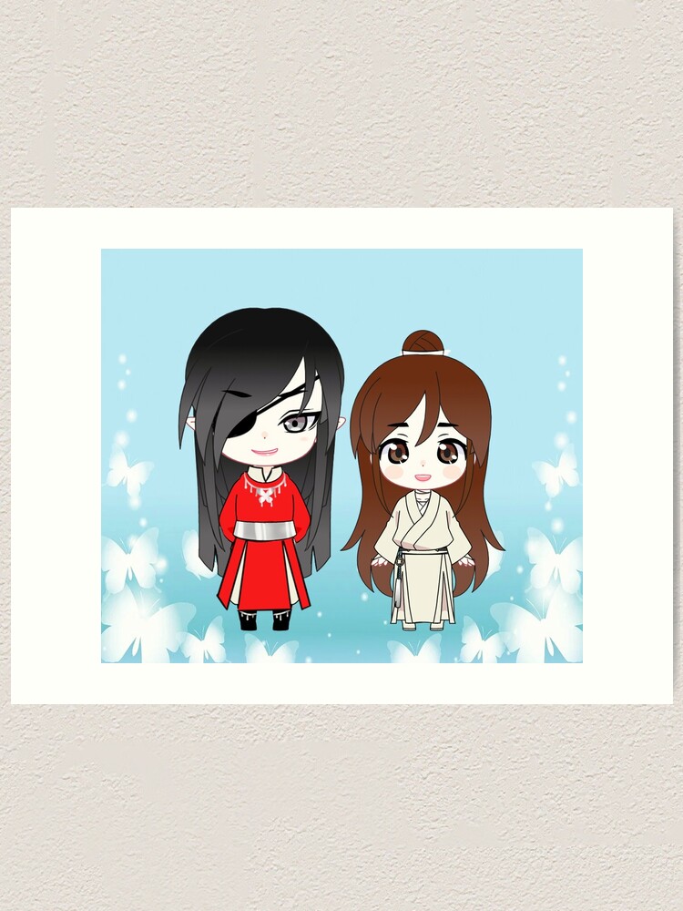 mo dao zu shi Q couple chibi Art Print for Sale by NamG7