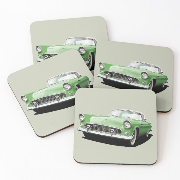 Item preview, 1956 Thunderbird in light green designed and sold by candc-retro.