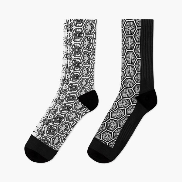 Item preview, Morphed Monochrome. Funky. Black. White. Pattern Design designed and sold by shirtdan.