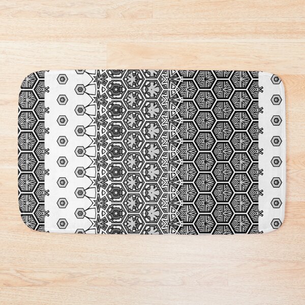 Item preview, Morphed Monochrome. Funky. Black. White. Pattern Design designed and sold by shirtdan.