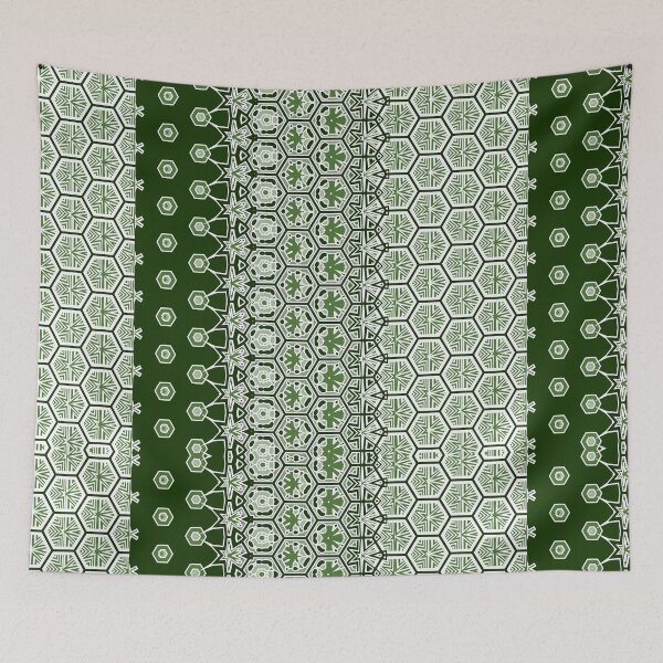 Item preview, Morphed. Funky. Black. Green. White. Pattern Design designed and sold by shirtdan.