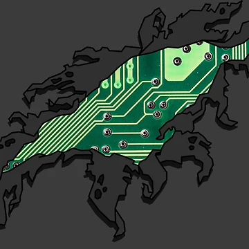 Artwork thumbnail, Computer Rip by WildGeometric