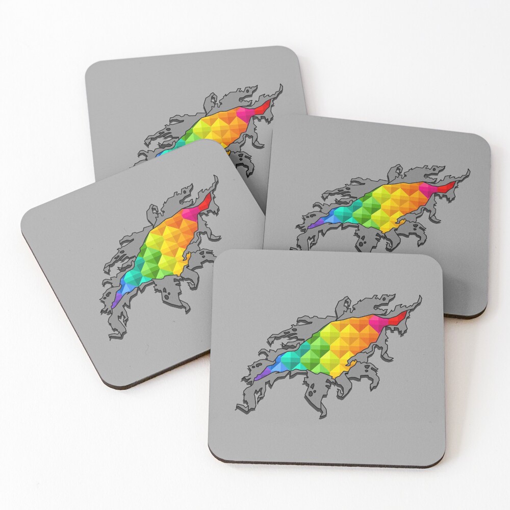 Item preview, Coasters (Set of 4) designed and sold by WildGeometric.