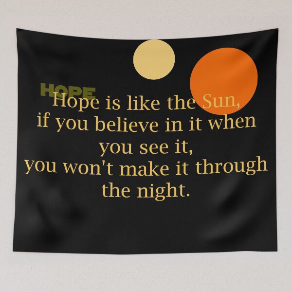 Item preview, Hope black designed and sold by SacrificialGift.