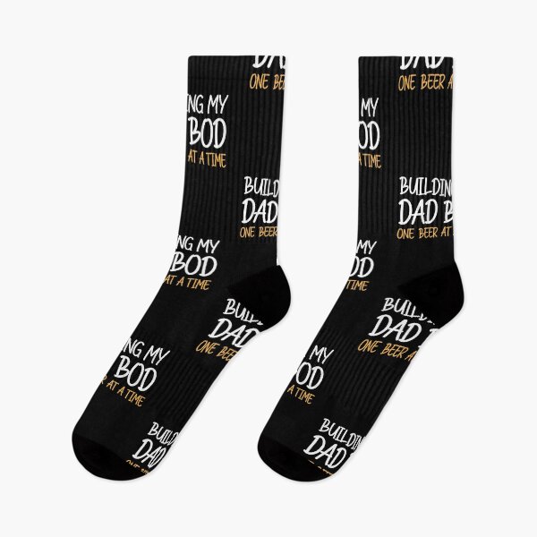Item preview, Building My Dad Bod One Beer At A Time designed and sold by Merch By ika.