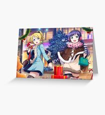 Love Live! School Idol Project - Christmas Shopping Greeting Card