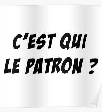 Póster c'est qui le patron